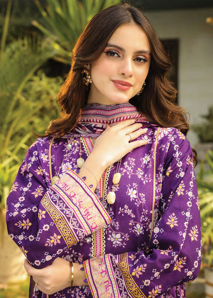 Komal Prints By Lakhany Printed Lawn Suits Unstitched 3 Piece LSM24KP LG-IZ-0088-A - Summer Collection