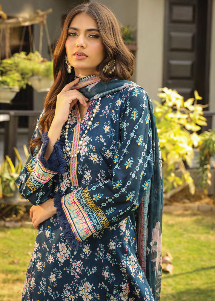 Komal Prints By Lakhany Printed Lawn Suits Unstitched 3 Piece LSM24KP LG-IZ-0088-B - Summer Collection