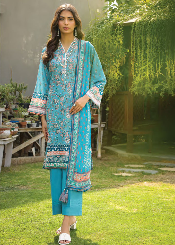 Komal Prints By Lakhany Printed Lawn Suits Unstitched 3 Piece LSM24KP LG-IZ-0147-A - Summer Collection