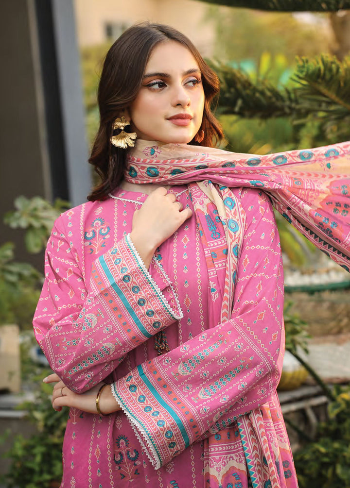 Komal Prints By Lakhany Printed Lawn Suits Unstitched 3 Piece LSM24KP LG-MM-0011-B - Summer Collection