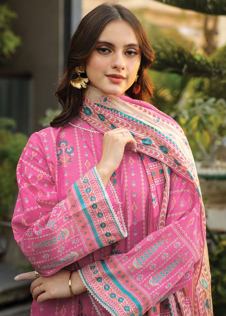 Komal Prints By Lakhany Printed Lawn Suits Unstitched 3 Piece LSM24KP LG-MM-0011-B - Summer Collection
