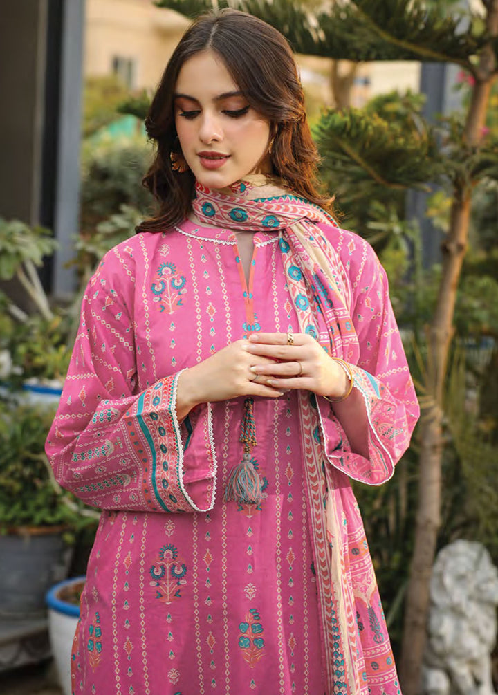 Komal Prints By Lakhany Printed Lawn Suits Unstitched 3 Piece LSM24KP LG-MM-0011-B - Summer Collection
