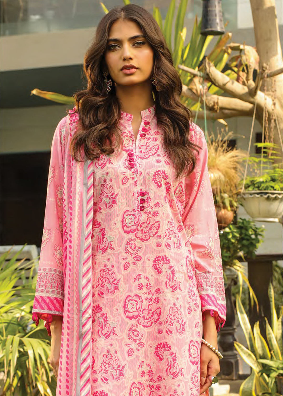 Komal Prints By Lakhany Printed Lawn Suits Unstitched 3 Piece LSM24KP LG-MM-0012-A - Summer Collection