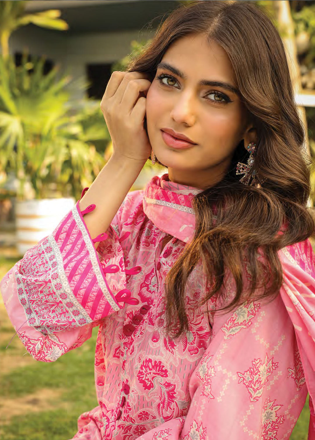 Komal Prints By Lakhany Printed Lawn Suits Unstitched 3 Piece LSM24KP LG-MM-0012-A - Summer Collection