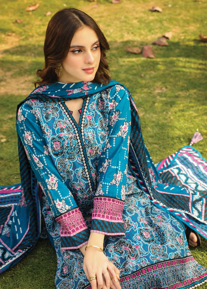 Komal Prints By Lakhany Printed Lawn Suits Unstitched 3 Piece LSM24KP LG-MM-0012-B - Summer Collection