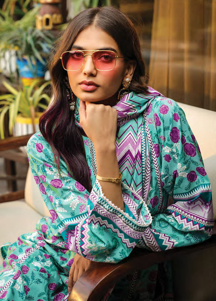 Komal Prints By Lakhany Printed Lawn Suits Unstitched 3 Piece LSM24KP LG-MM-0013-A - Summer Collection