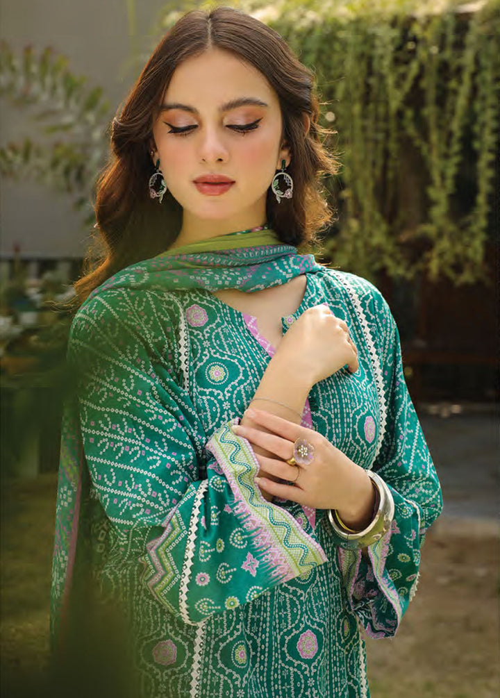Komal Prints By Lakhany Printed Lawn Suits Unstitched 3 Piece LSM24KP LG-RL-0002-B - Summer Collection