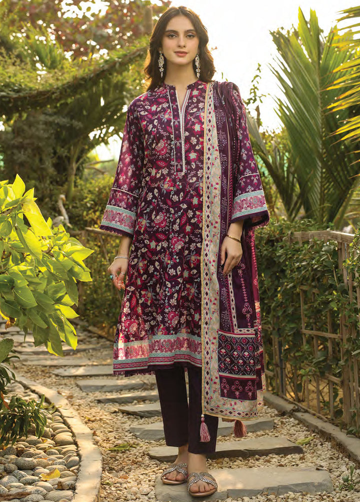 Komal Prints By Lakhany Printed Lawn Suits Unstitched 3 Piece LSM24KP LG-RL-0033-B - Summer Collection