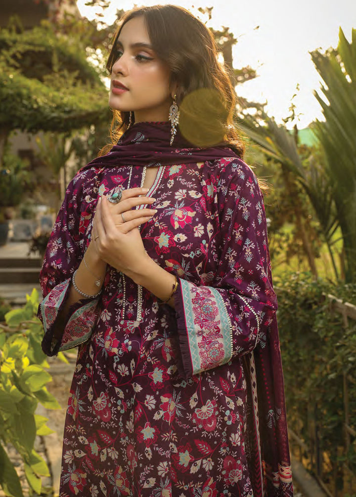 Komal Prints By Lakhany Printed Lawn Suits Unstitched 3 Piece LSM24KP LG-RL-0033-B - Summer Collection