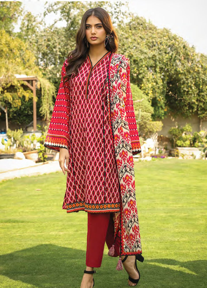 Komal Prints By Lakhany Printed Lawn Suits Unstitched 3 Piece LSM24KP LG-SR-0176-A - Summer Collection