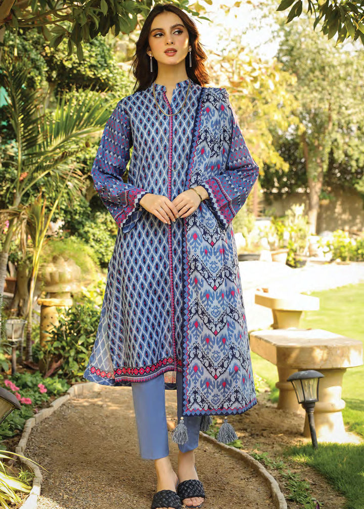 Komal Prints By Lakhany Printed Lawn Suits Unstitched 3 Piece LSM24KP LG-SR-0176-B - Summer Collection