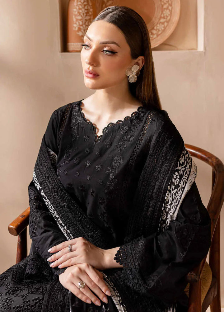 Koyal by Nureh Chikankari Lawn Suit Unstitched 3 Piece NU24K NE-96 - Summer Collection