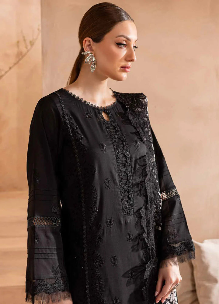 Koyal by Nureh Chikankari Lawn Suit Unstitched 3 Piece NU24K NE-97 - Summer Collection