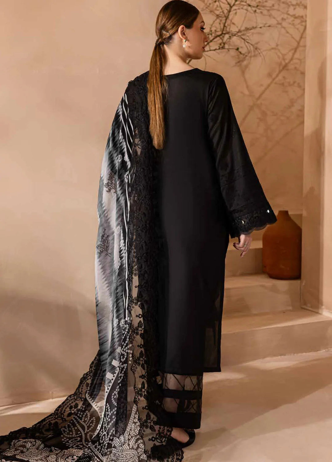 Koyal by Nureh Chikankari Lawn Suit Unstitched 3 Piece NU24K NE-99 - Summer Collection