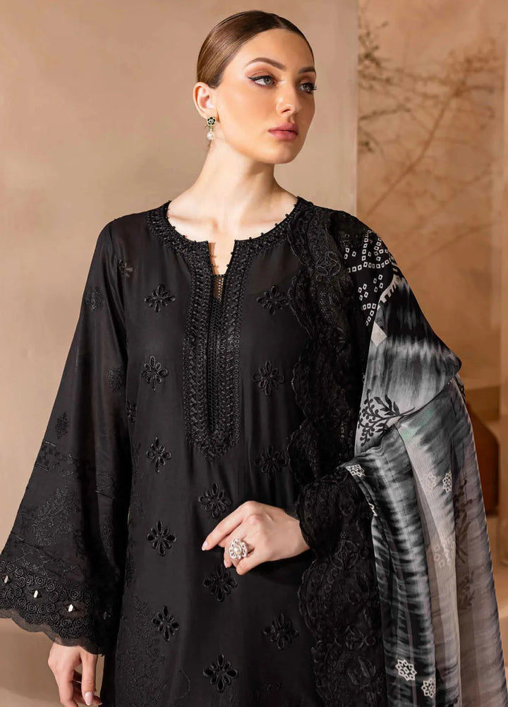 Koyal by Nureh Chikankari Lawn Suit Unstitched 3 Piece NU24K NE-99 - Summer Collection