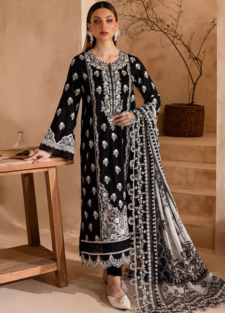Koyal by Nureh Embroidered Lawn Suit Unstitched 3 Piece NU24K NE-94 - Summer Collection