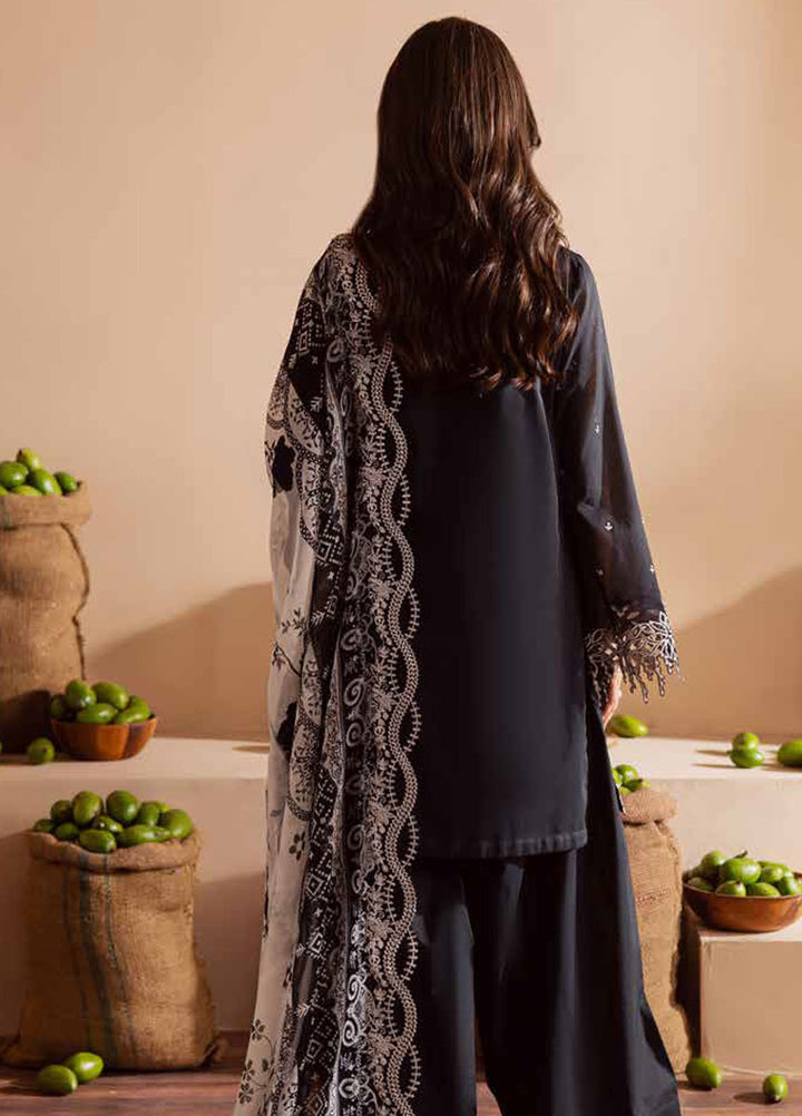 Koyal by Nureh Embroidered Lawn Suits Unstitched 3 Piece NU25KL NE-163 - Summer Collection