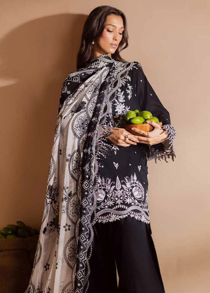 Koyal by Nureh Embroidered Lawn Suits Unstitched 3 Piece NU25KL NE-163 - Summer Collection