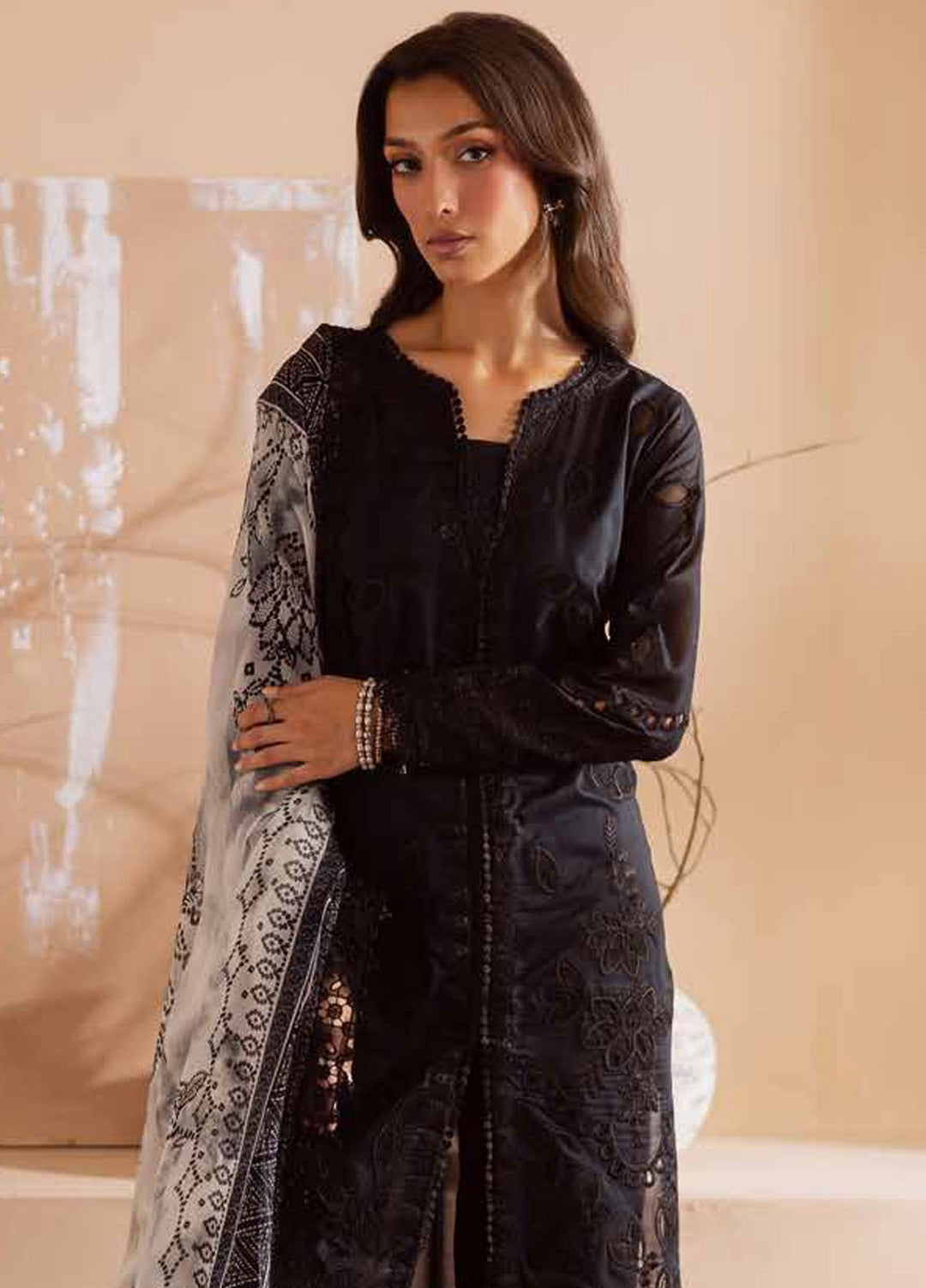 Koyal by Nureh Embroidered Lawn Suits Unstitched 3 Piece NU25KL NE-168 - Summer Collection