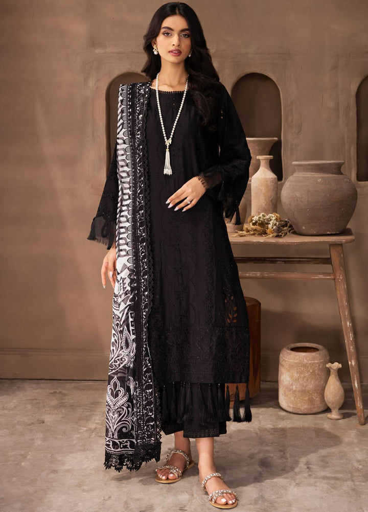 Koyal By Nureh Embroidered Lawn Suits Unstitched 3 Piece NU23KM B 01 - Summer Collection