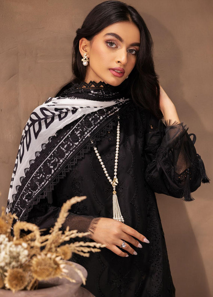 Koyal By Nureh Embroidered Lawn Suits Unstitched 3 Piece NU23KM B 01 - Summer Collection