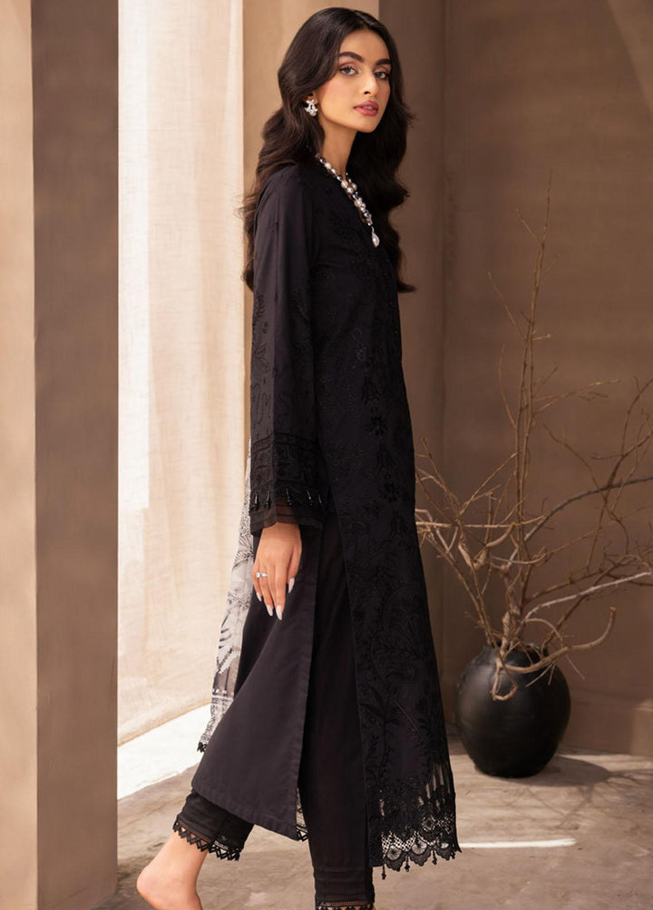 Koyal By Nureh Embroidered Lawn Suits Unstitched 3 Piece NU23KM B 02 - Summer Collection