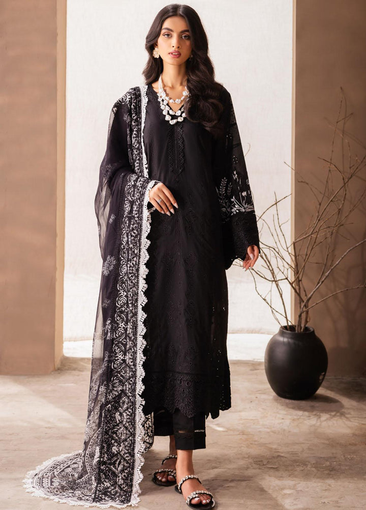 Koyal By Nureh Embroidered Lawn Suits Unstitched 3 Piece NU23KM B 03 - Summer Collection