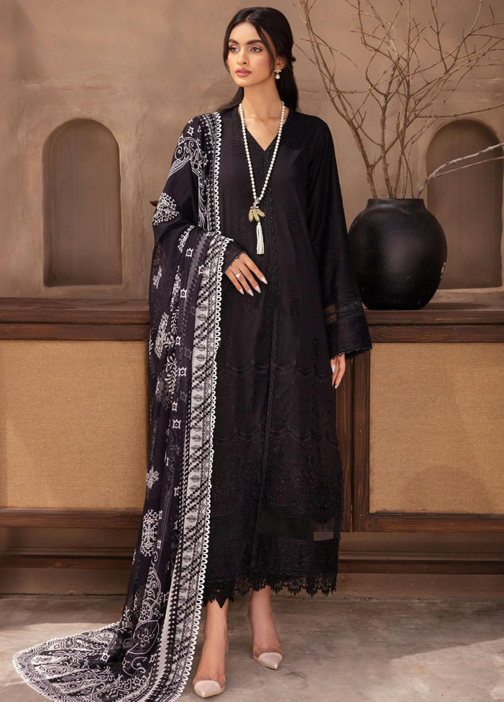 Koyal By Nureh Embroidered Lawn Suits Unstitched 3 Piece NU23KM B 04 - Summer Collection