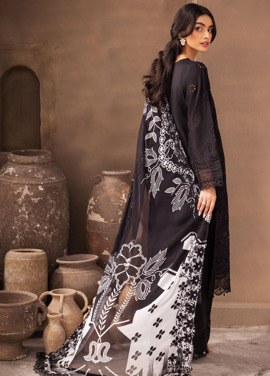 Koyal By Nureh Embroidered Lawn Suits Unstitched 3 Piece NU23KM B 05 - Summer Collection