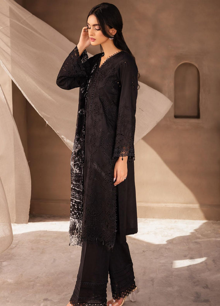 Koyal By Nureh Embroidered Lawn Suits Unstitched 3 Piece NU23KM B 06 - Summer Collection