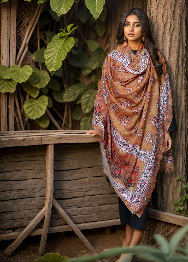 Sanaulla Exclusive Range  Pashmina  KPS 781 D-20 Multi 10 - Women Shawls