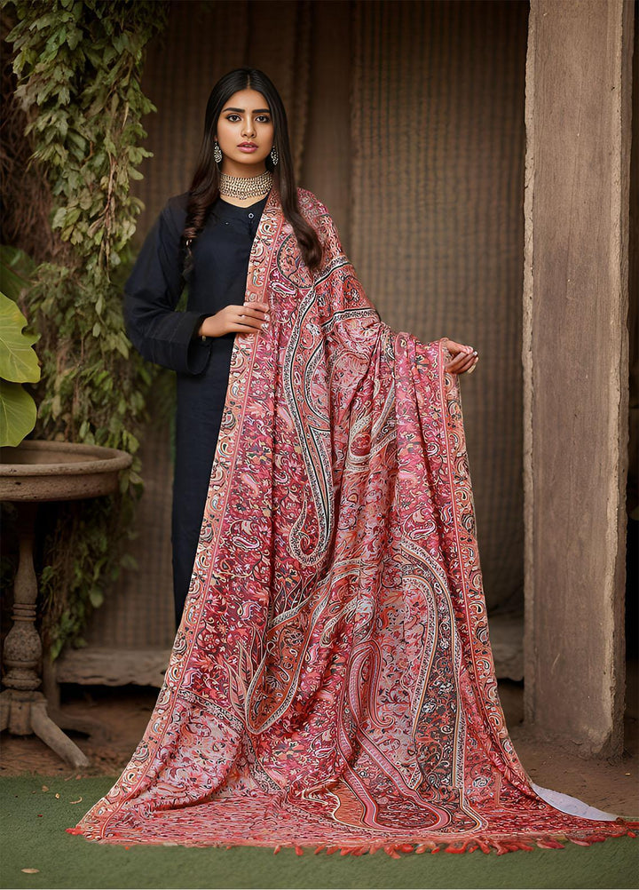 Sanaulla Exclusive Range  Pashmina  KPS 781 D-20 Multi 17 - Women Shawls