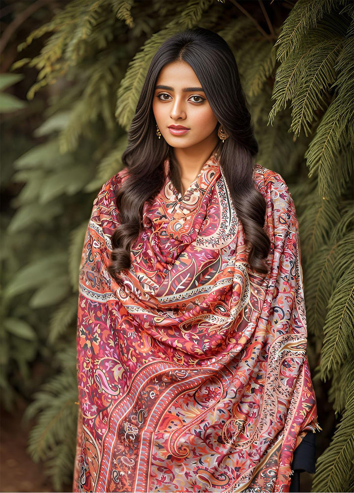Sanaulla Exclusive Range  Pashmina  KPS 781 D-20 Multi 17 - Women Shawls