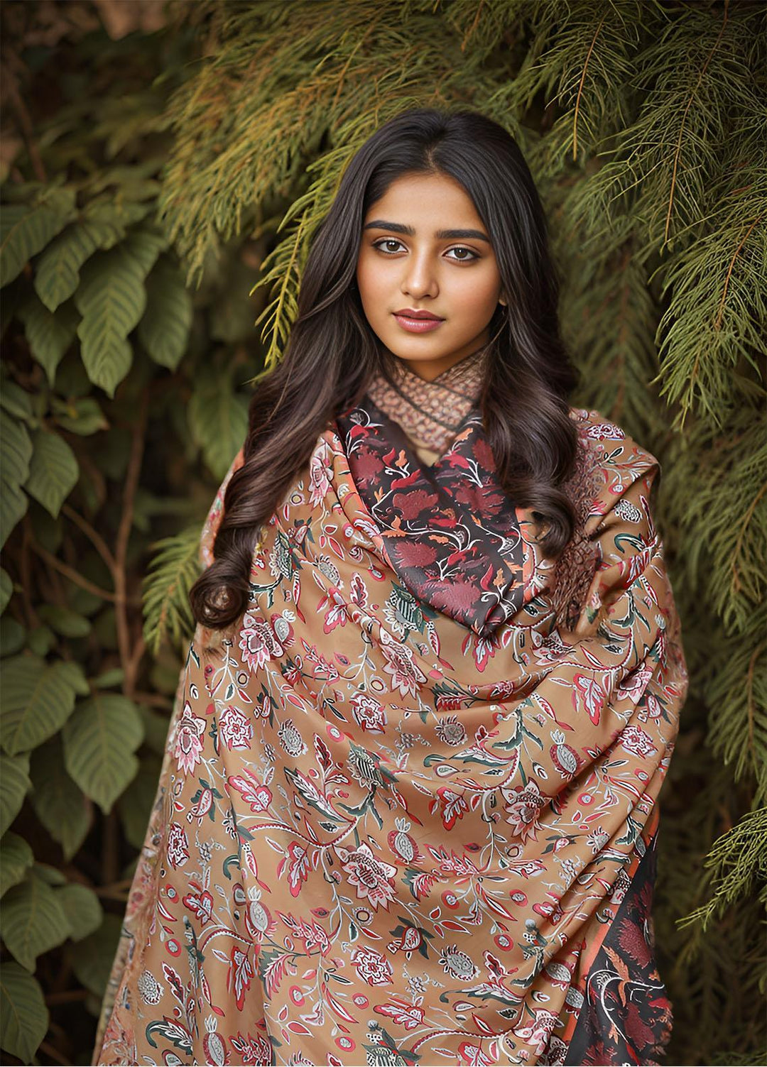 Sanaulla Exclusive Range  Pashmina  KPS 781 D-20 Multi 19 - Women Shawls