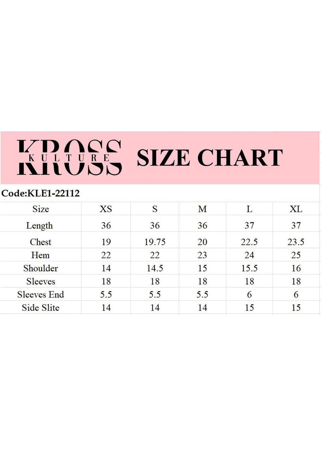 Kross Kulture Pret  Viscose Shirt KLE-22112 (Mom)