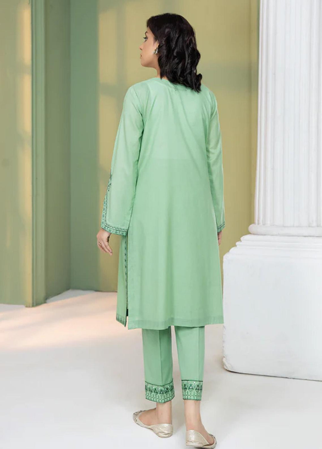 Kross Kulture Pret  Lawn Shirt KBID-22328 Sea Green