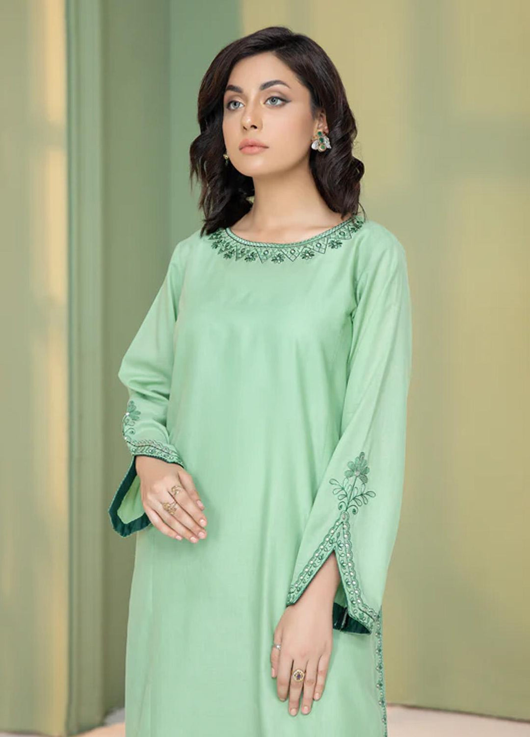 Kross Kulture Pret  Lawn Shirt KBID-22328 Sea Green