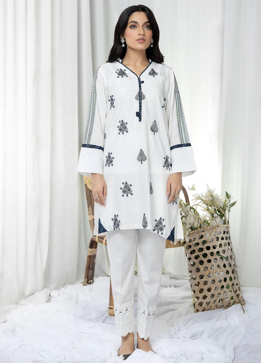 Kross Kulture Pret  Cambric Shirt KBB-22094 White