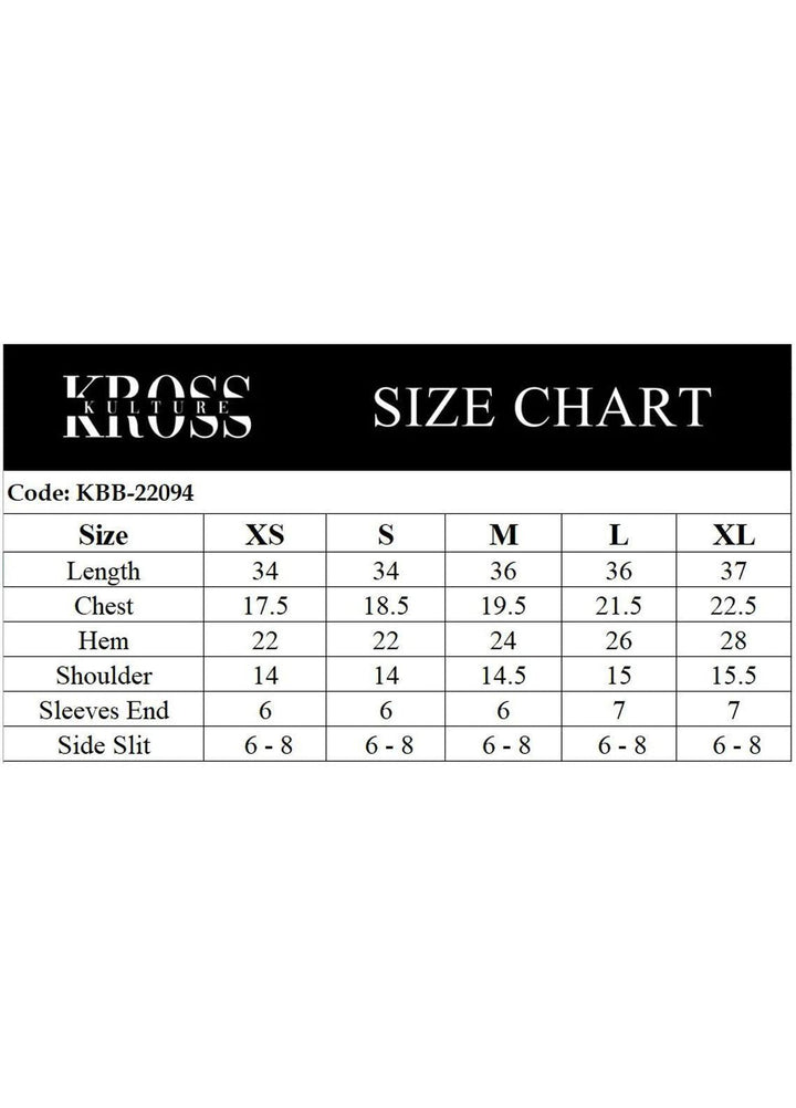 Kross Kulture Pret  Cambric Shirt KBB-22094 White