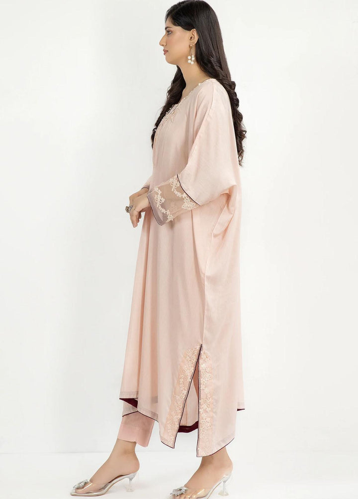 Kross Kulture Pret  Viscose Shirt KLE2-22263 Light Pink