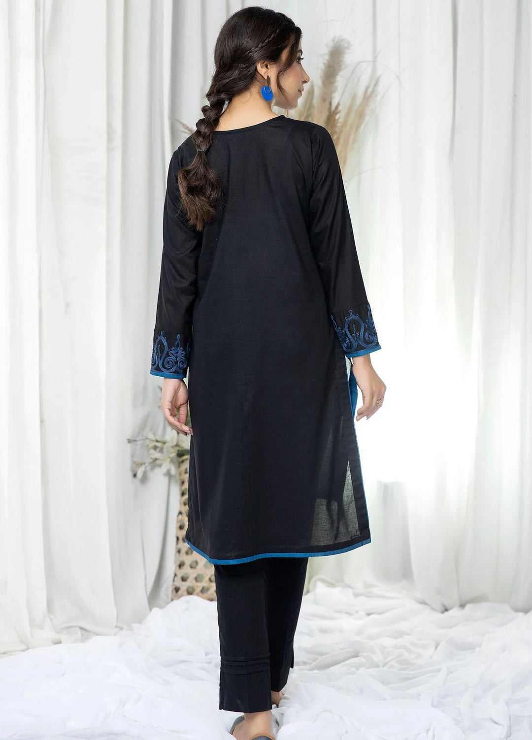 Kross Kulture Pret  Cambric Shirt KBB-22095 Black