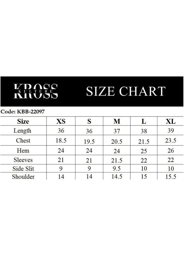 Kross Kulture Pret  Lawn Shirt KBB-22097 White