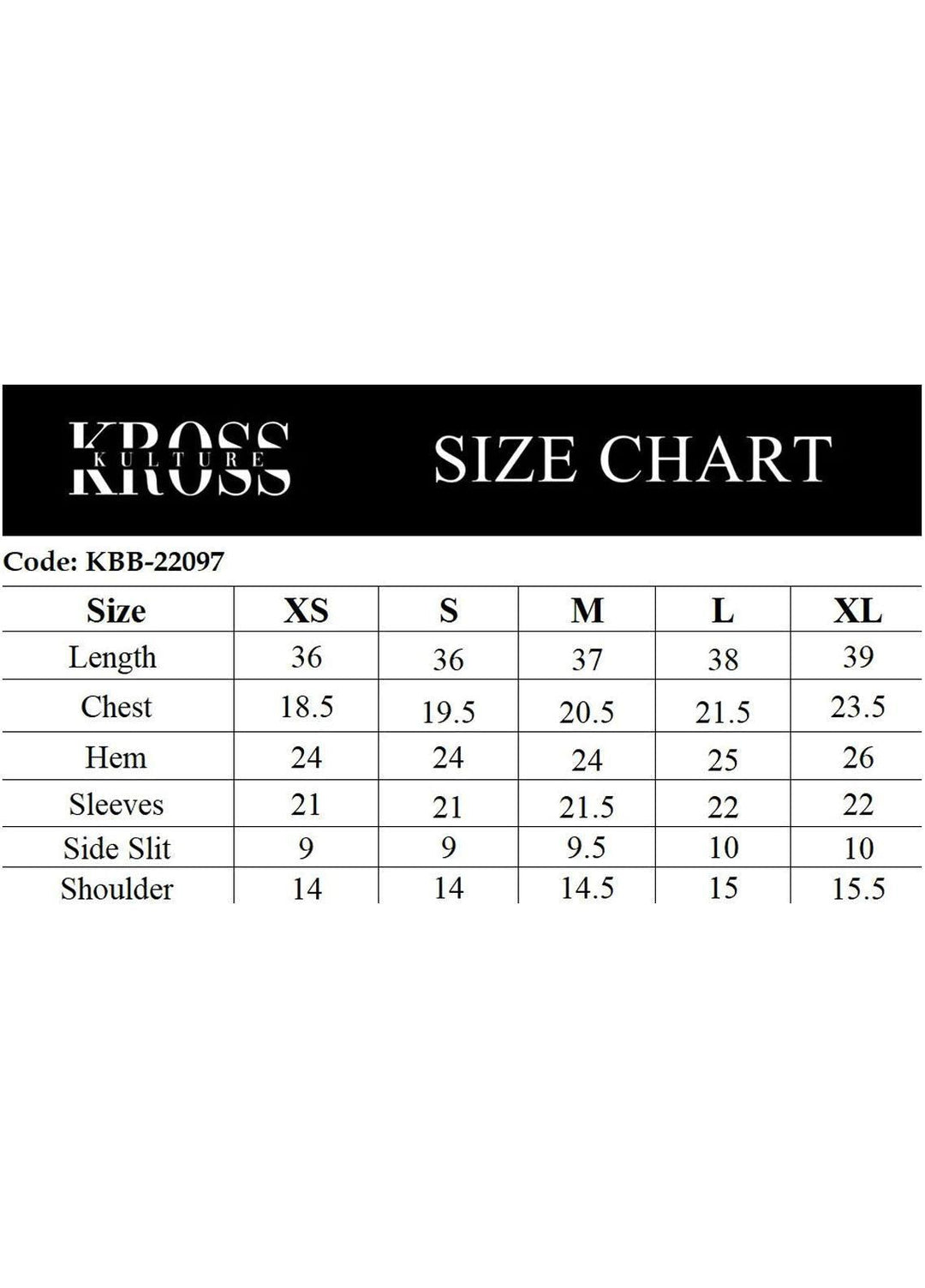 Kross Kulture Pret  Lawn Shirt KBB-22097 White