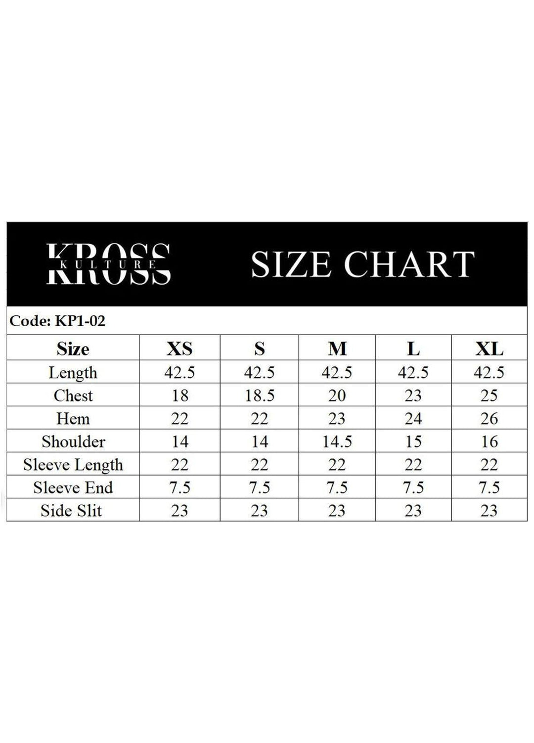 Kross Kulture Pret  Lawn Shirt KP1-02