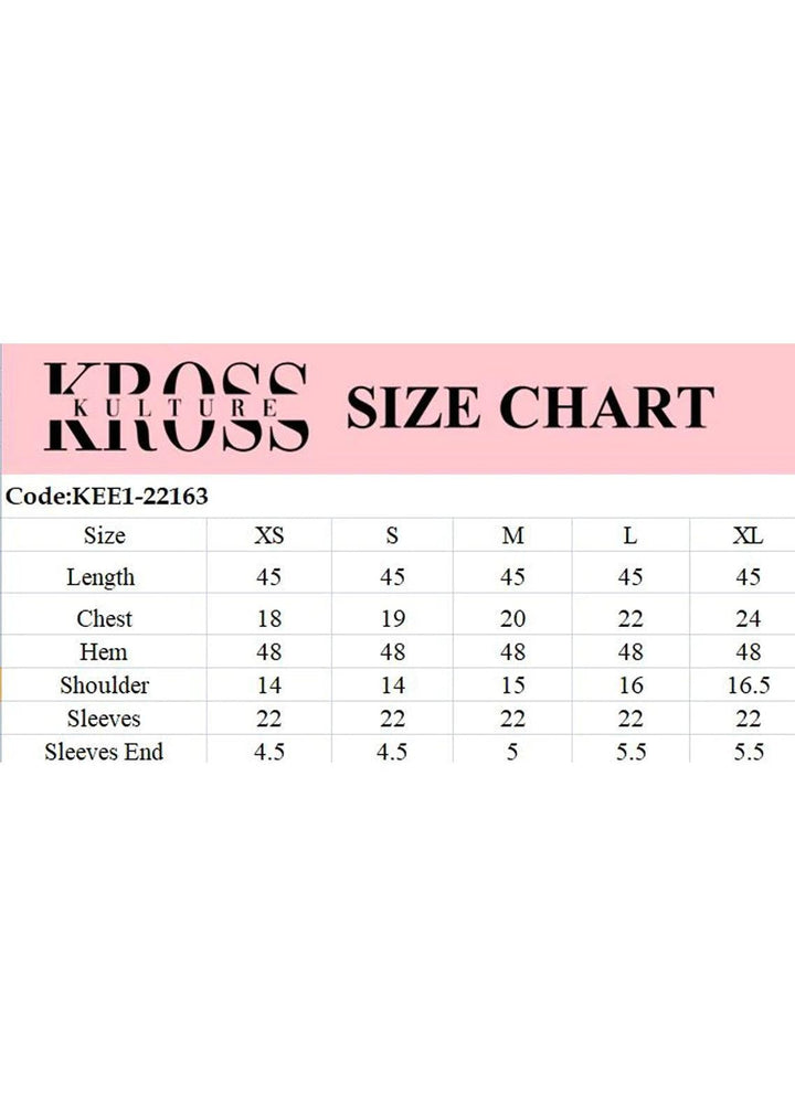 Kross Kulture Pret  Lawn Shirt KLX-22163