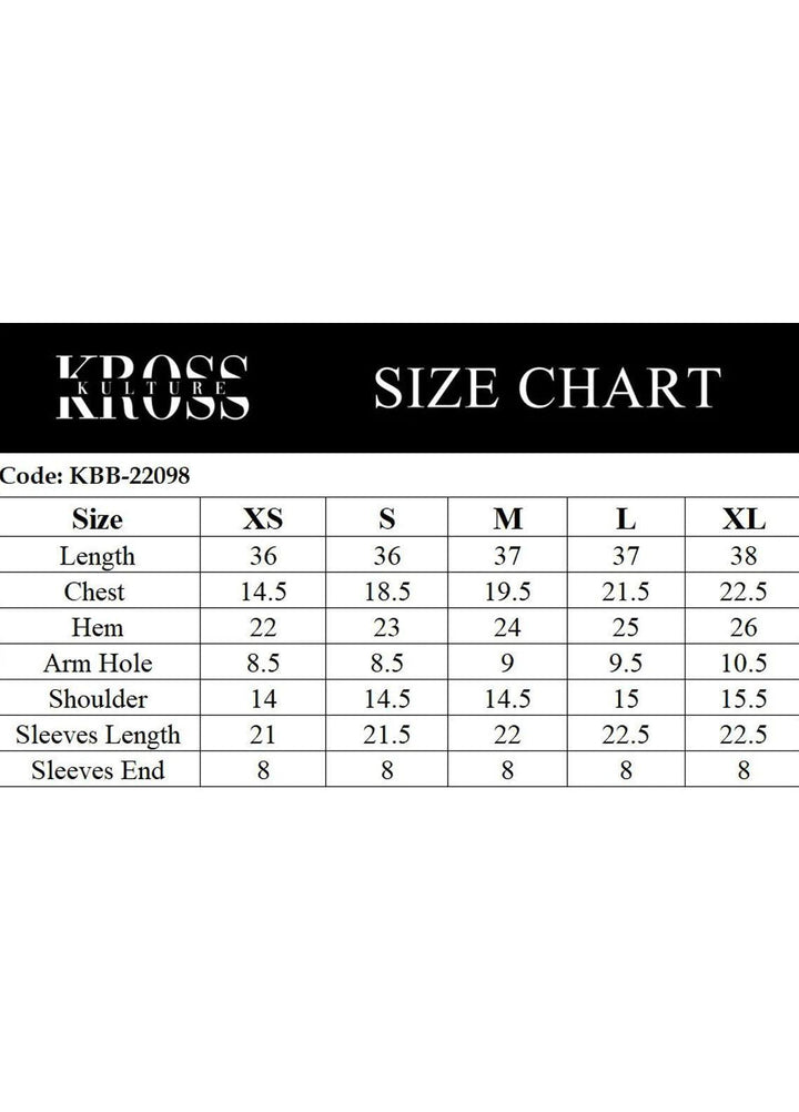 Kross Kulture Pret  Cambric Shirt KBB-22098 White