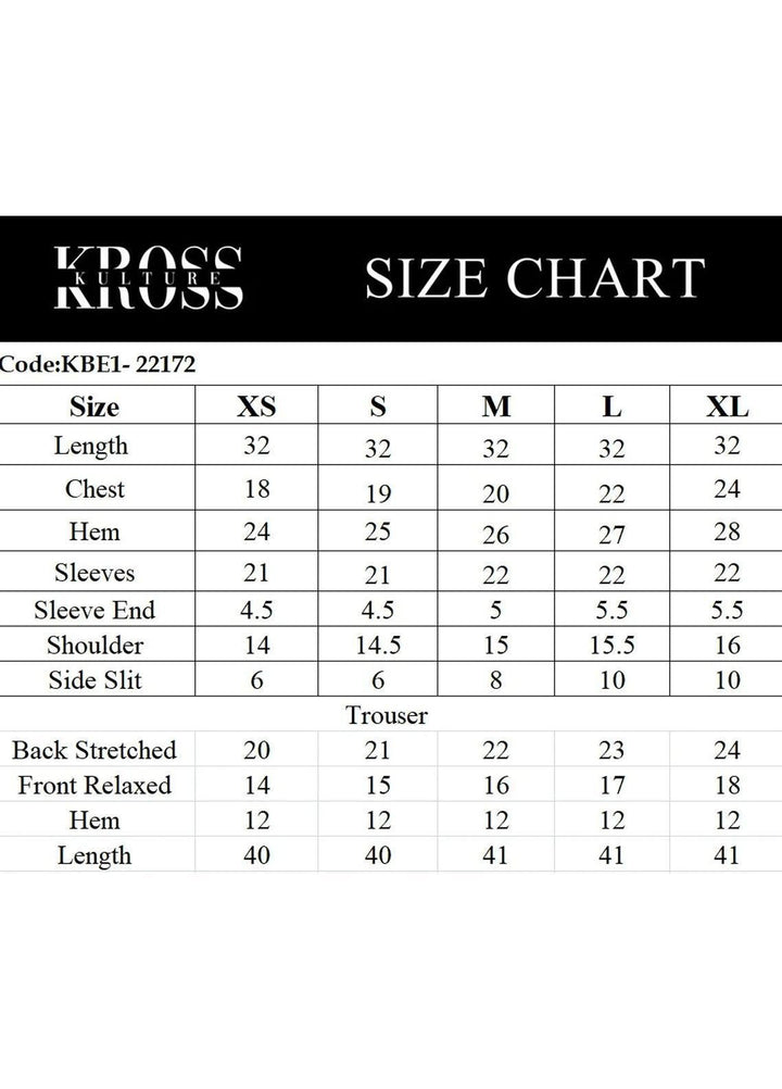 Kross Kulture Pret  Lawn Shirt KE-22172