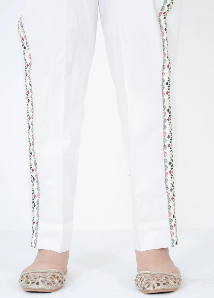 Kross Kulture Pret  Cambric Trouser KTR-22834 B White