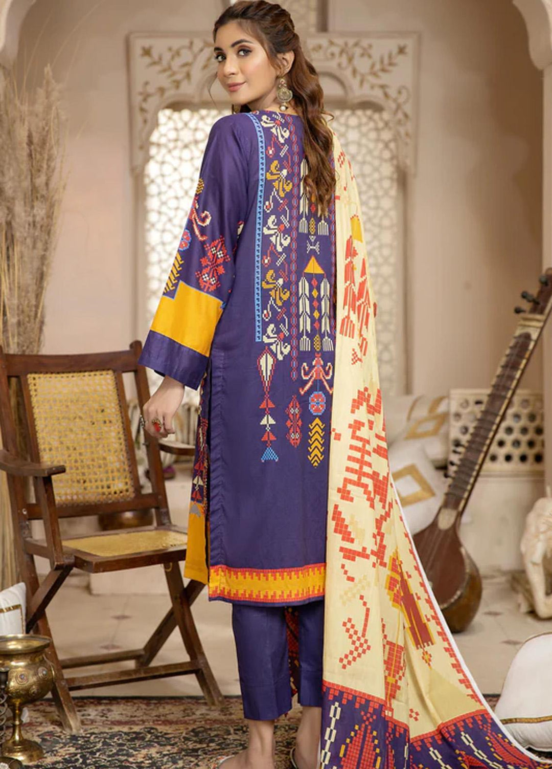 Kross Kulture Pret  Lawn 3 Piece Suit KP3-10