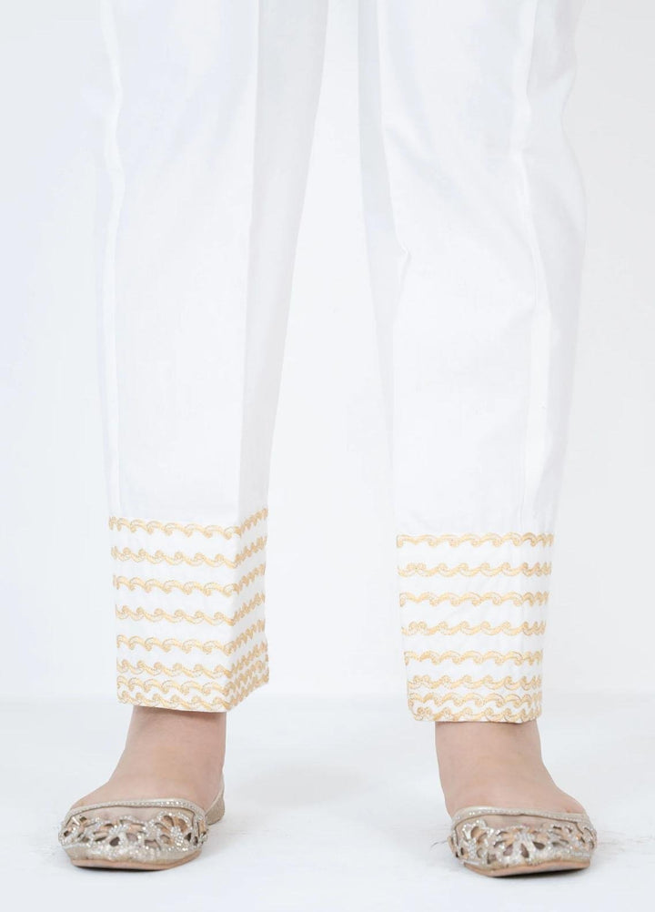 Kross Kulture Pret  Cambric Trouser KTR-22846 B White